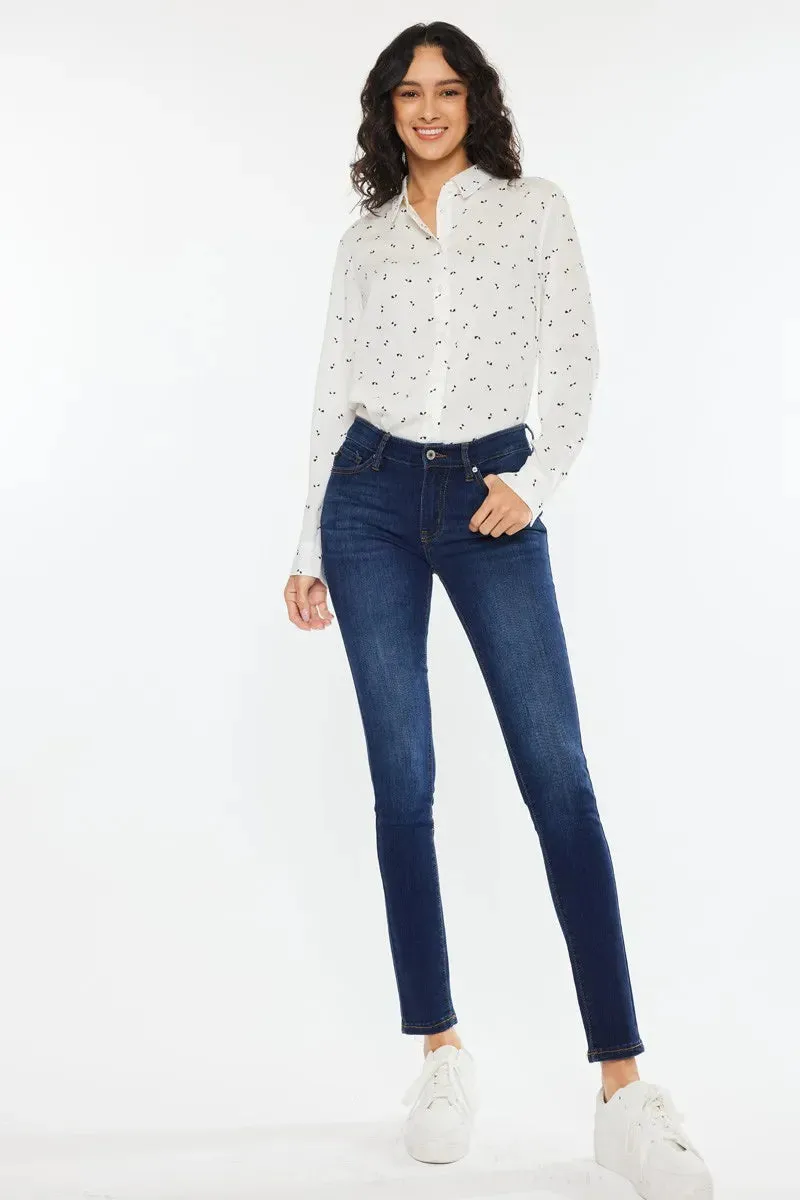 Kancan Mid Rise Super Skinny Jeans sold by Charming Charlie product image thumbnail 3