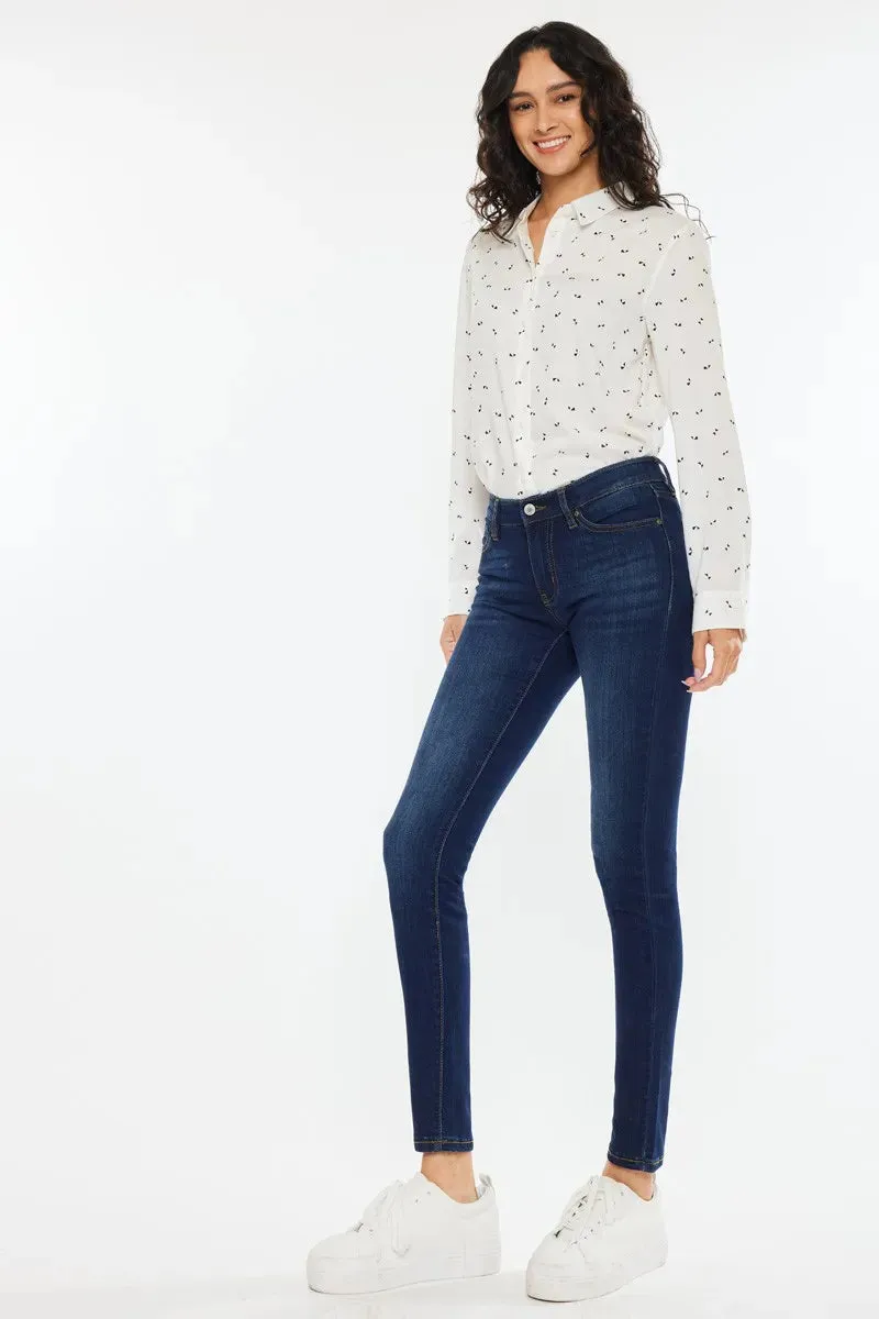 Kancan Mid Rise Super Skinny Jeans sold by Charming Charlie product image thumbnail 5