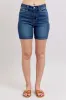 Judy Blue Full Size High Waist Bermudas Jeans W/ Back Flap Pockets Plus Size sold by Charming Charlie