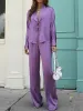 Open Front Tied Top and Pants Set sold by Charming Charlie
