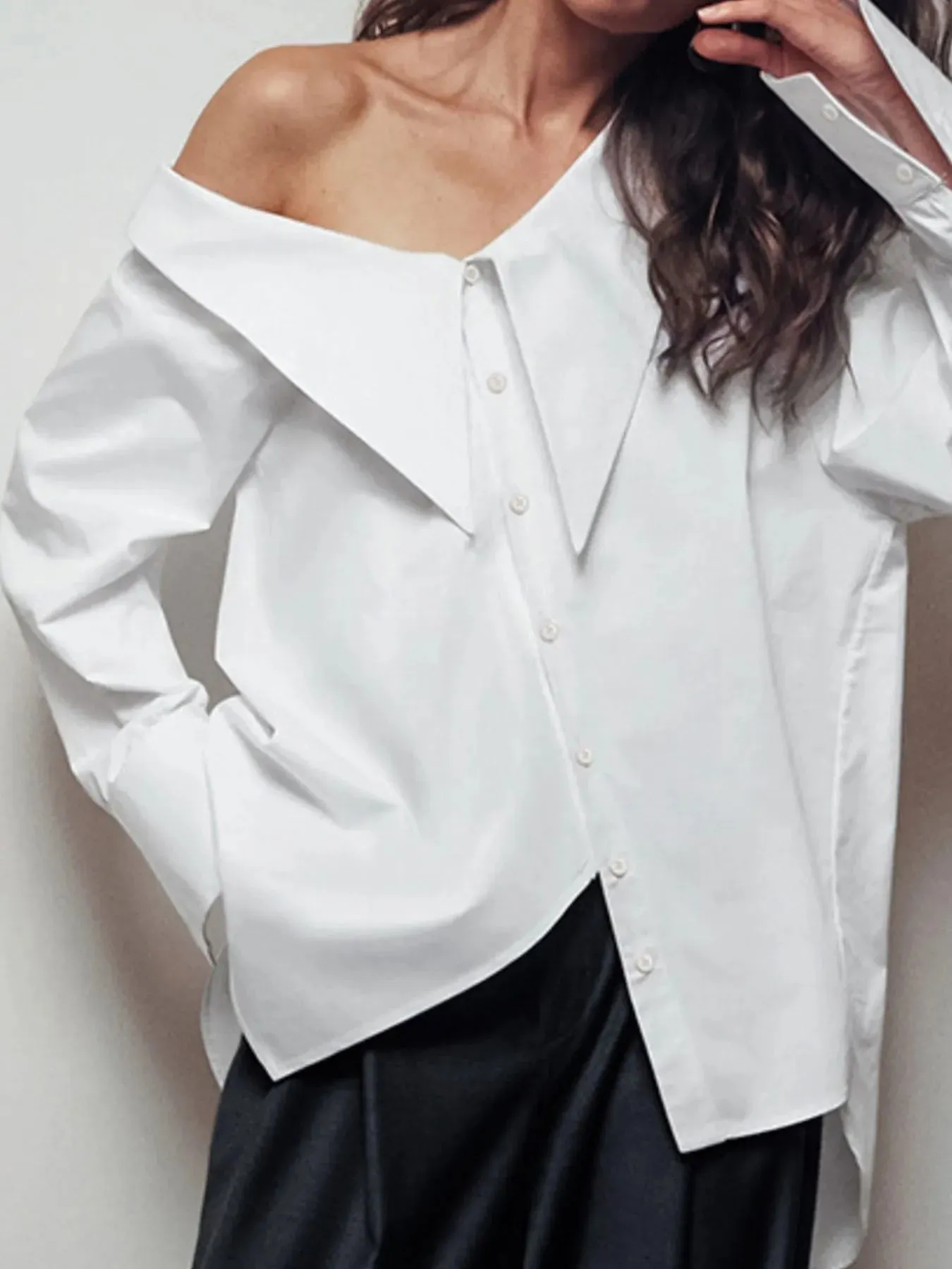 Button Up Long Sleeve Shirt sold by Charming Charlie product image thumbnail 2