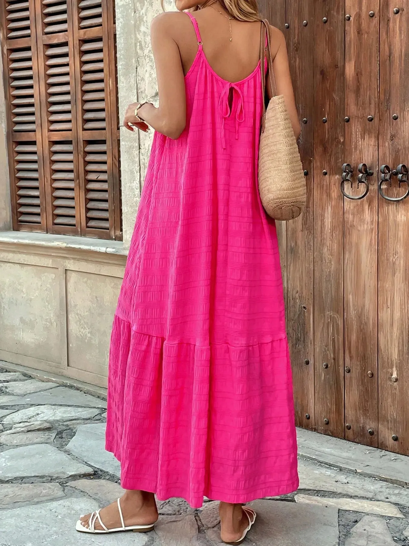 Scoop Neck Cami Maxi Dress sold by Charming Charlie product image thumbnail 2