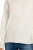 Zenana Melange Hi-low Hem Round Neck Sweater sold by Charming Charlie