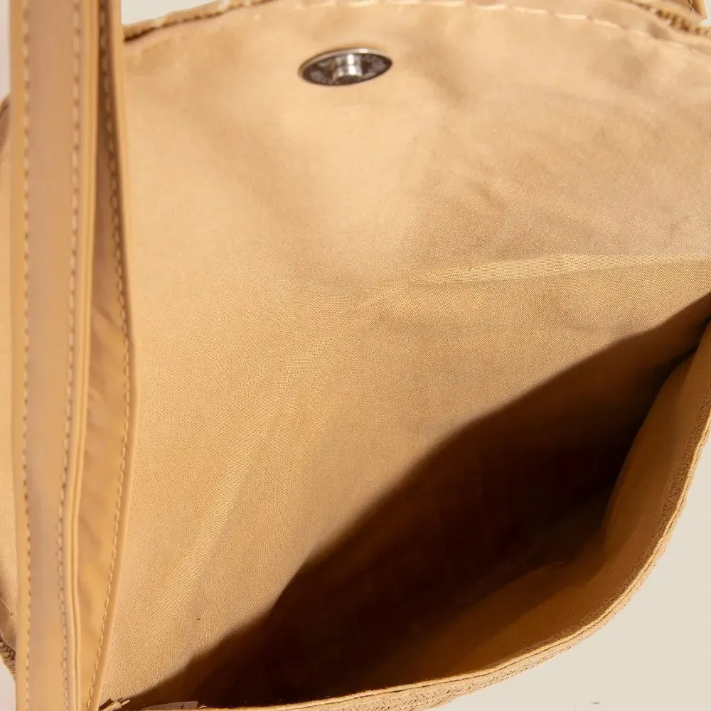 Fame Tight Woven Envelope Clutch Bag sold by Charming Charlie product image thumbnail 4