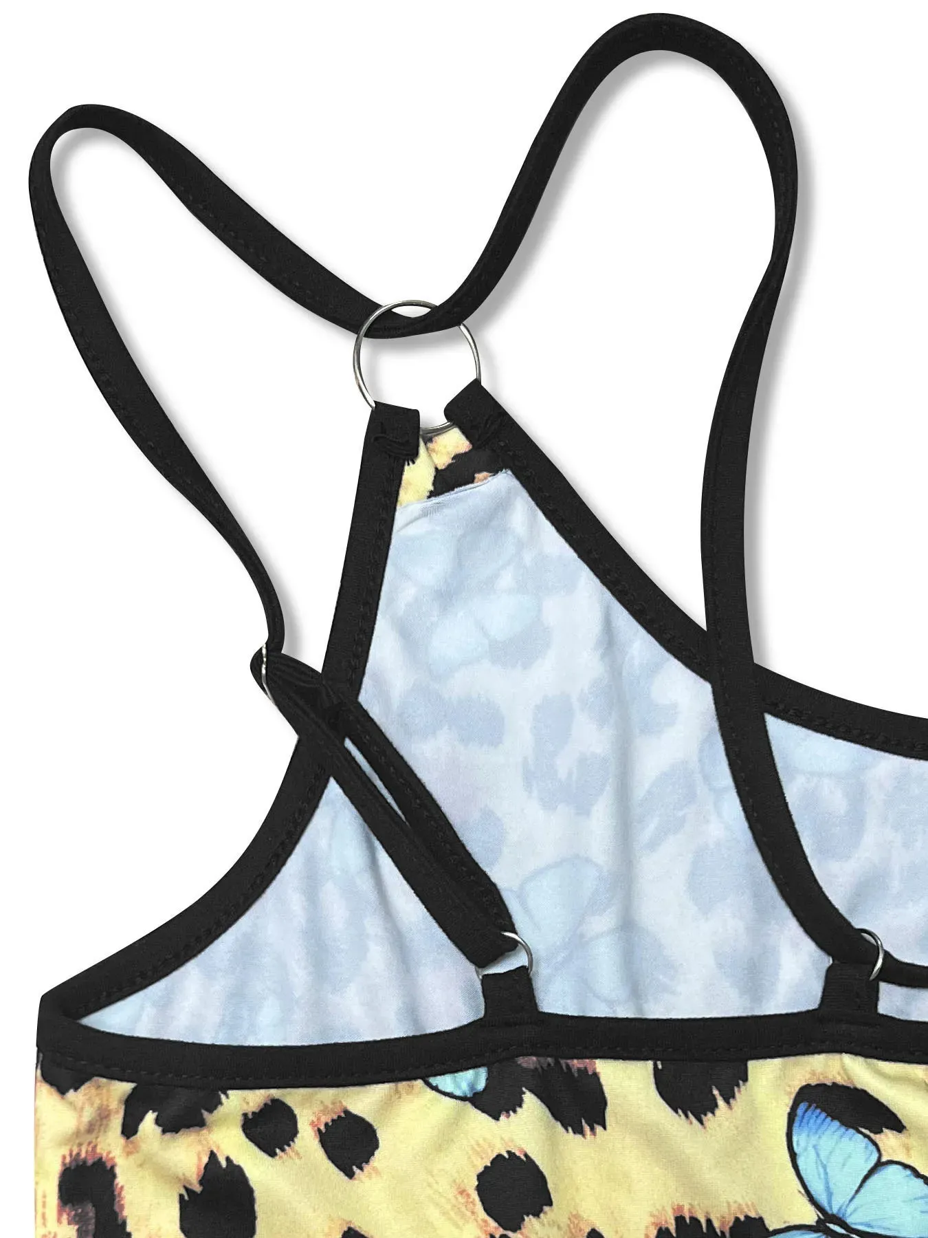 Leopard Print Butterfly Mini Cami Dress sold by Charming Charlie product image thumbnail 4