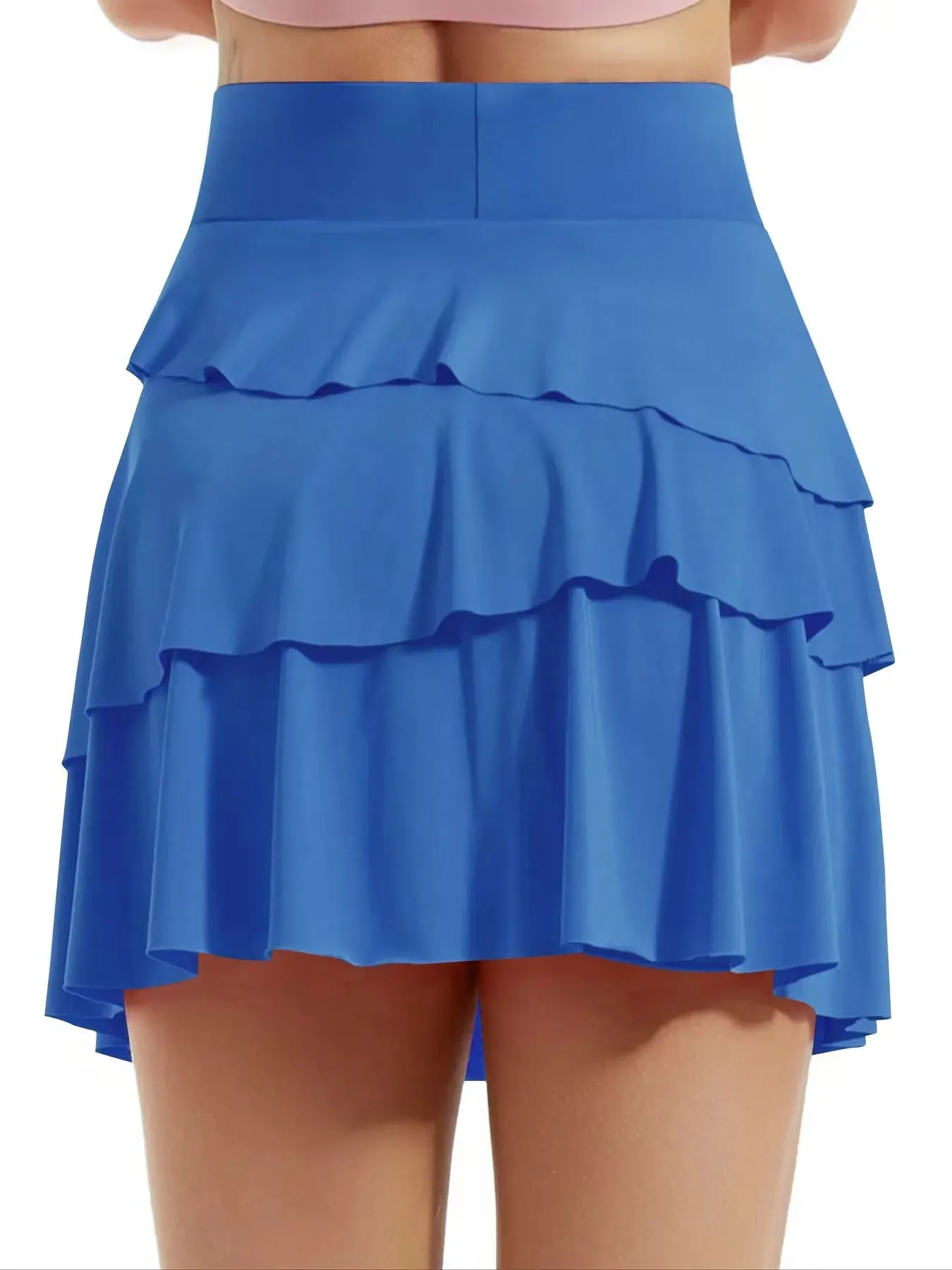Tiered Ruffle Active Skort sold by Charming Charlie product image thumbnail 3