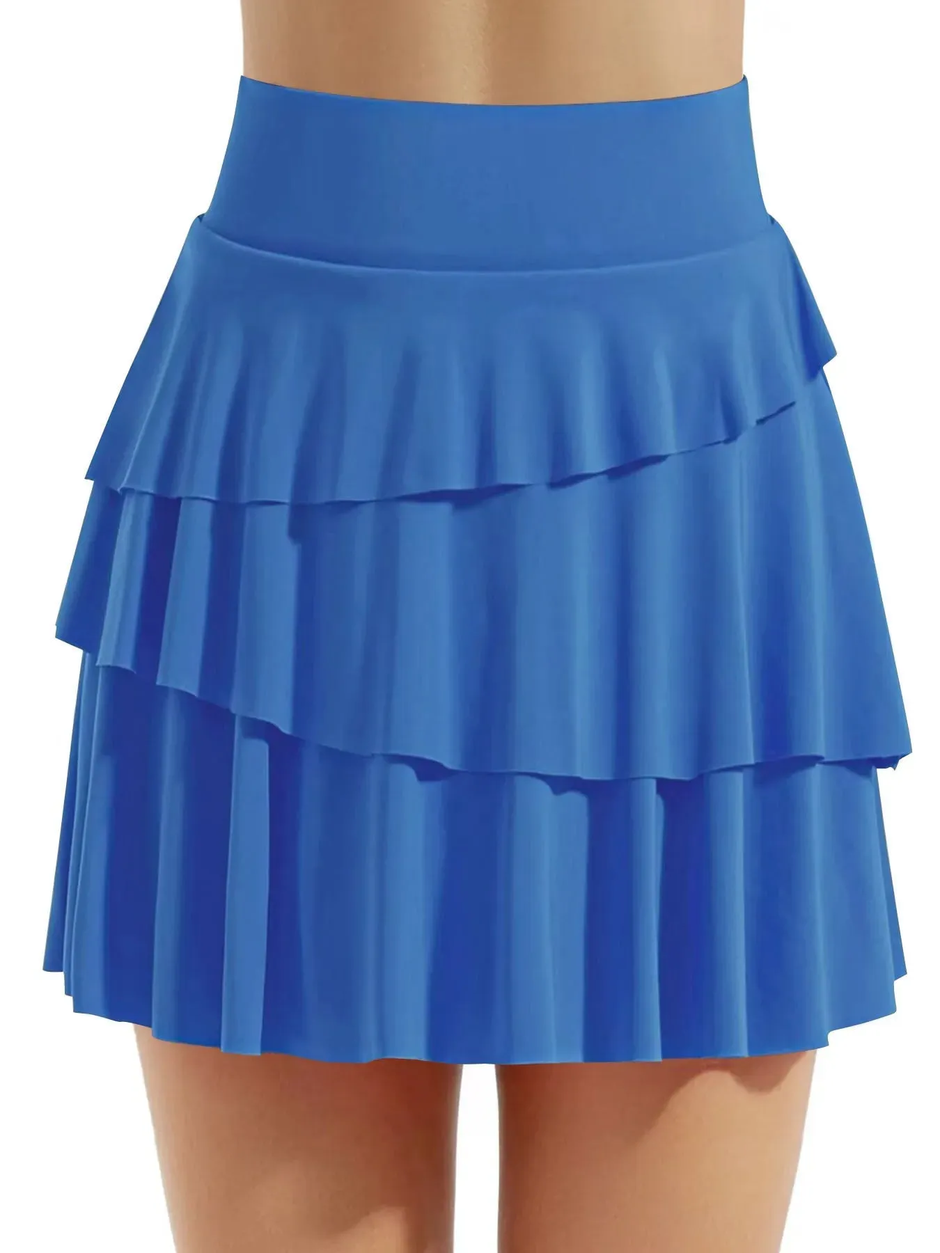 Tiered Ruffle Active Skort sold by Charming Charlie product image thumbnail 2