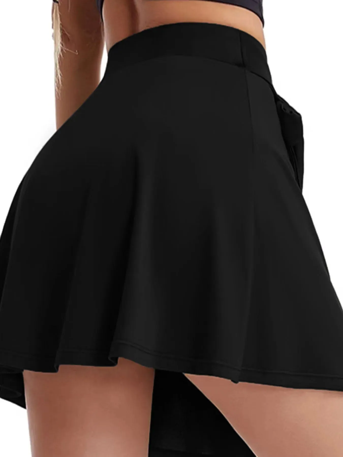 High Waist Active Skirt with Lining sold by Charming Charlie product image thumbnail 3