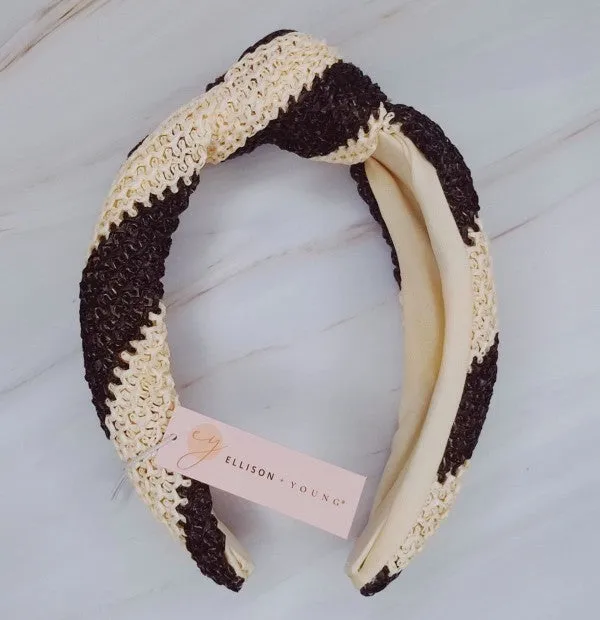 Chic Bold Striped Knotted Headband sold by Charming Charlie product image thumbnail 3