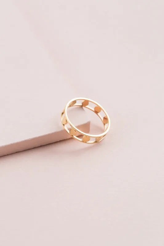 Dottie Ring | Gold (14K) sold by Charming Charlie