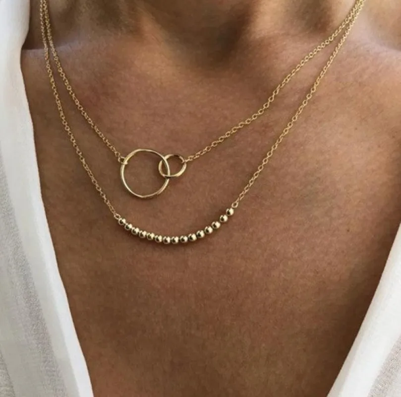 Ryan Gold Necklace sold by Charming Charlie