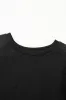 Cotton White Black Ruffle Sleeve Plain Blouse sold by Charming Charlie