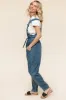 Weekend Ready Cotton Denim Baggy Leg Bib Overall Jumper sold by Charming Charlie