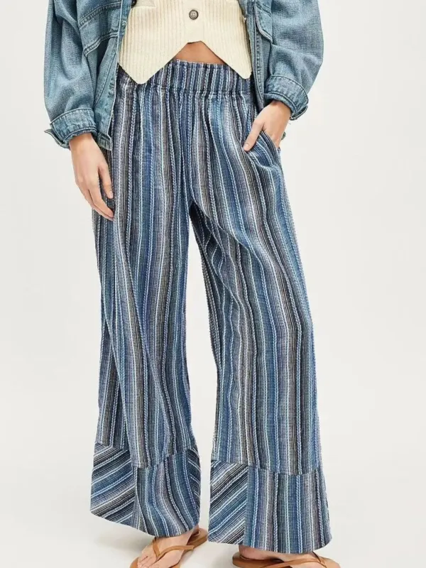 Striped Wide Leg Pants sold by Charming Charlie