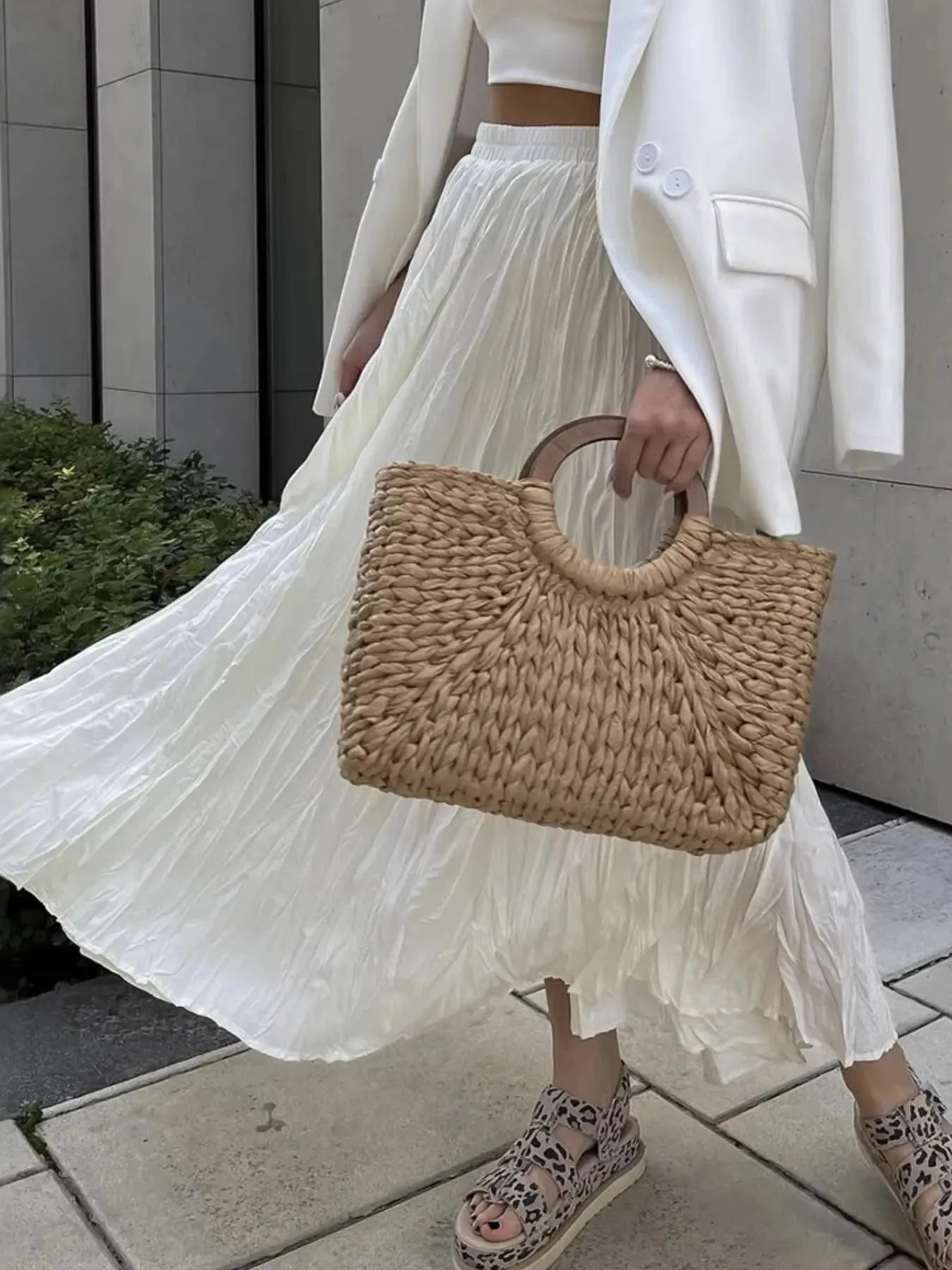 Ruched Elastic Waist Skirt sold by Charming Charlie product image thumbnail 5