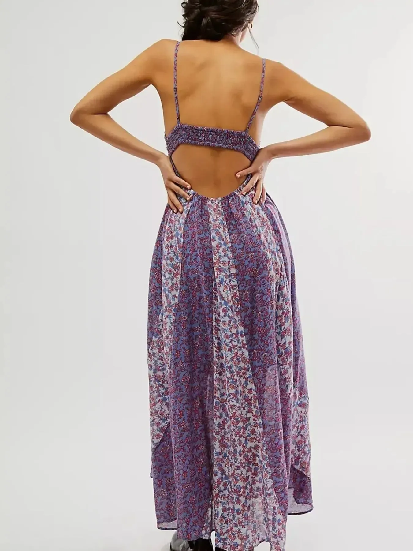Floral V-Neck Maxi Cami Dress sold by Charming Charlie product image thumbnail 2
