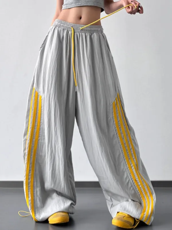 Side Striped Wide Leg Pants sold by Charming Charlie