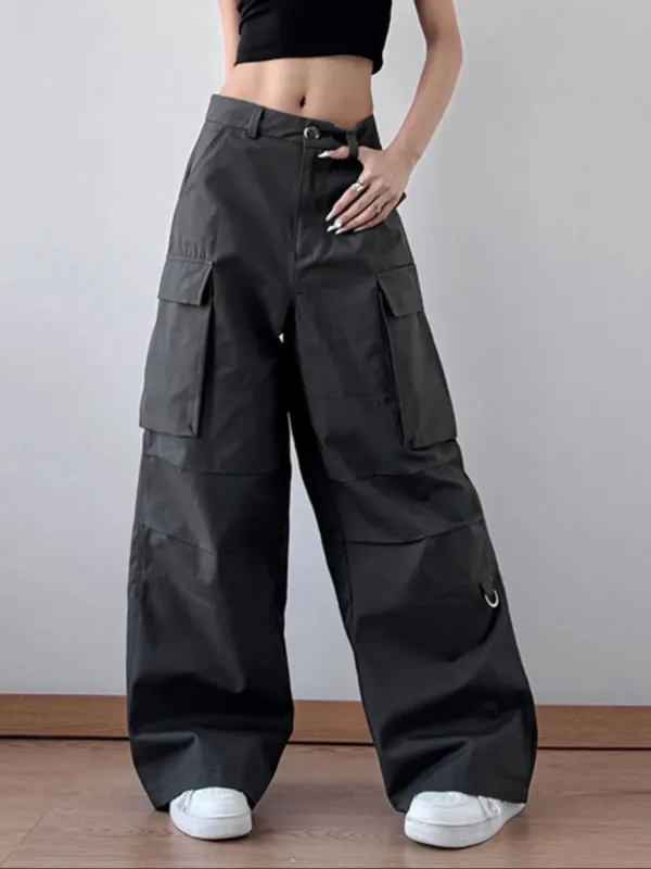 Oversized Cargo Wide Leg Pants sold by Charming Charlie