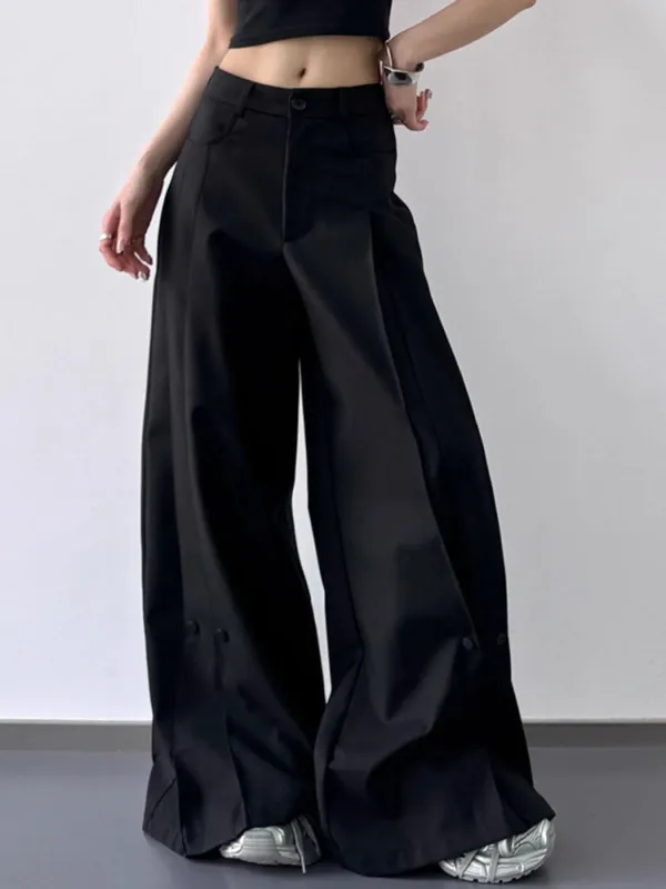 High-Waisted Wide Leg Pants sold by Charming Charlie