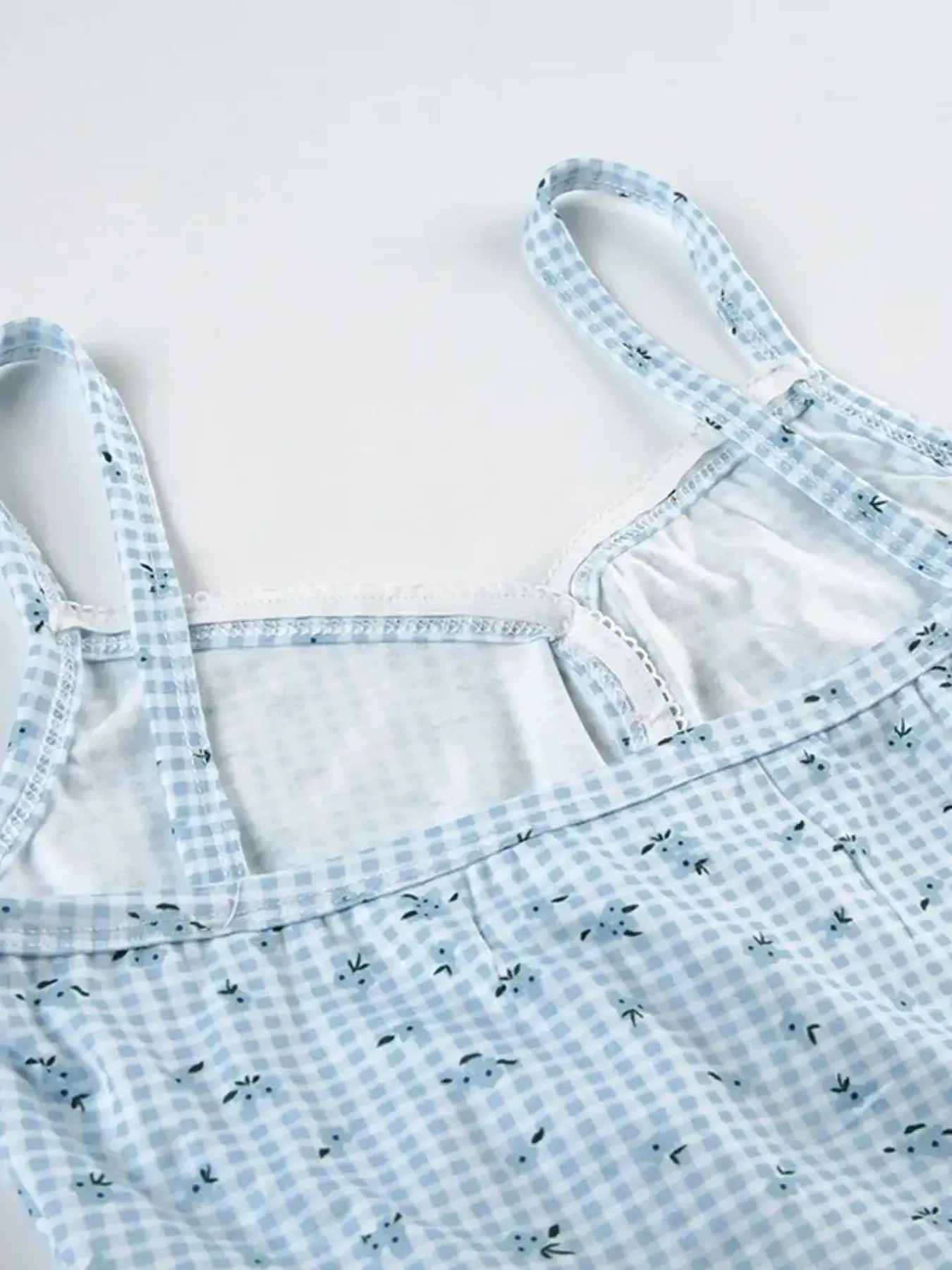 Plaid V-Neck Cami and Shorts Set sold by Charming Charlie product image thumbnail 5