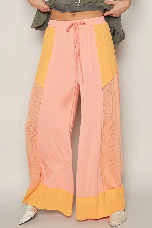 POL Drawstring Wide Leg Pants sold by Charming Charlie