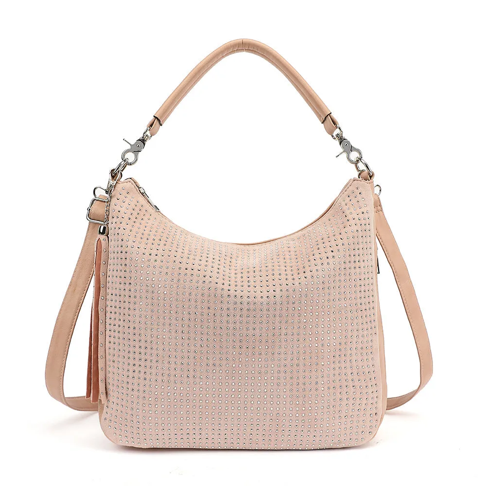 RHINESTONE HOBO sold by Charming Charlie