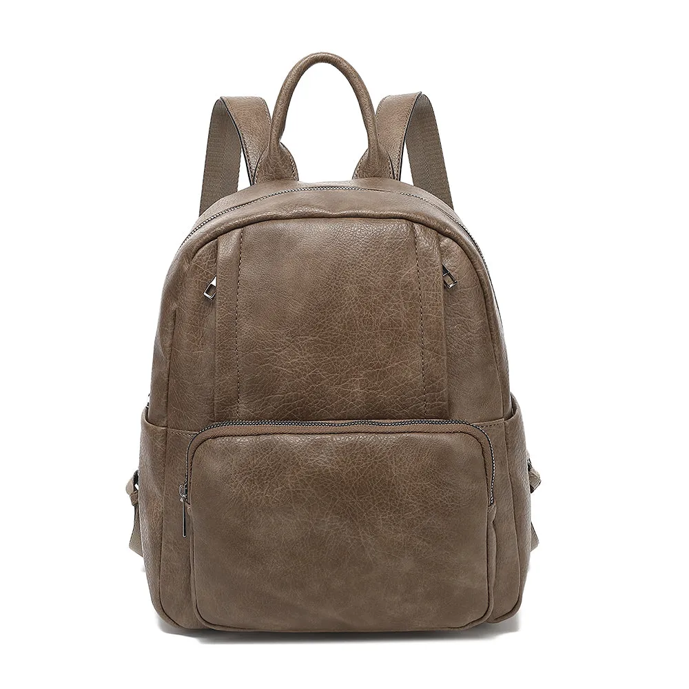 LARGE BACKPACK WITH FRONT AND SIDE POCKETS sold by Charming Charlie product image thumbnail 4