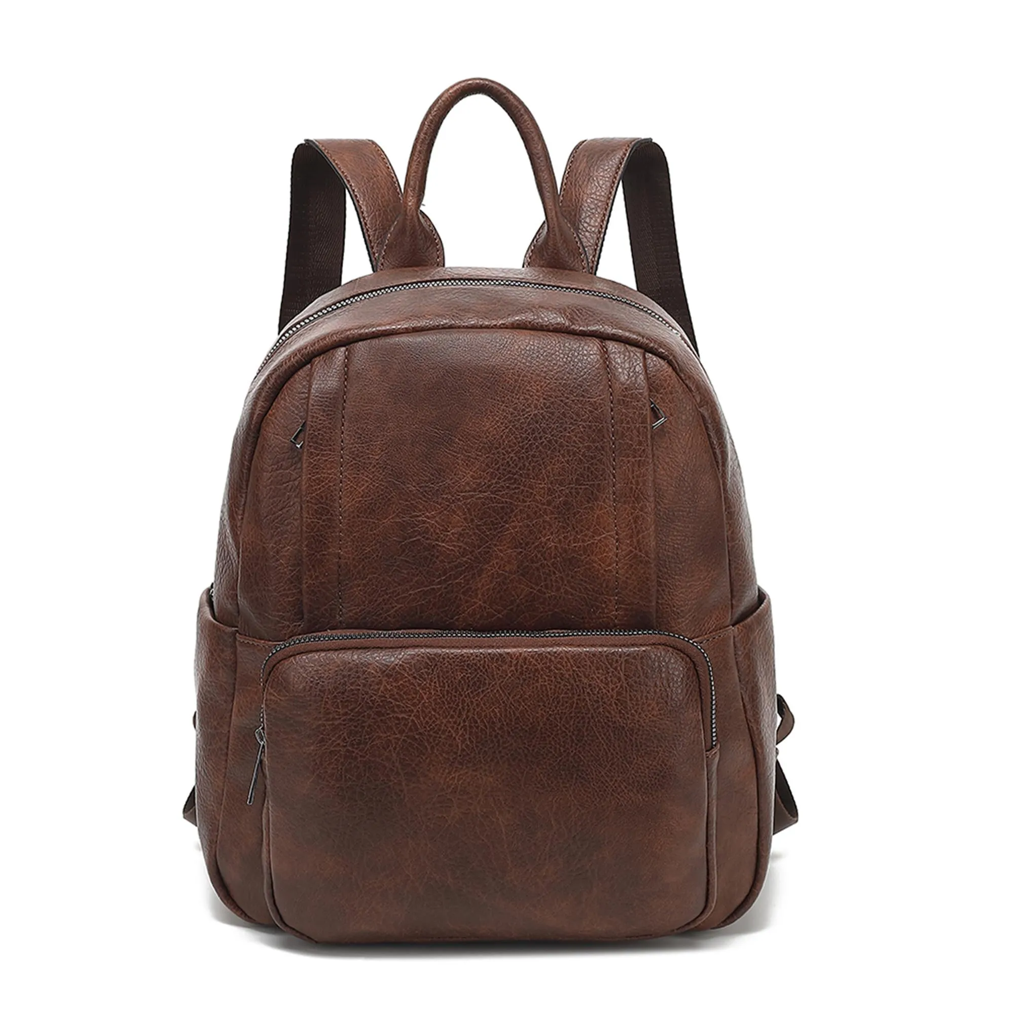 LARGE BACKPACK WITH FRONT AND SIDE POCKETS sold by Charming Charlie product image thumbnail 2