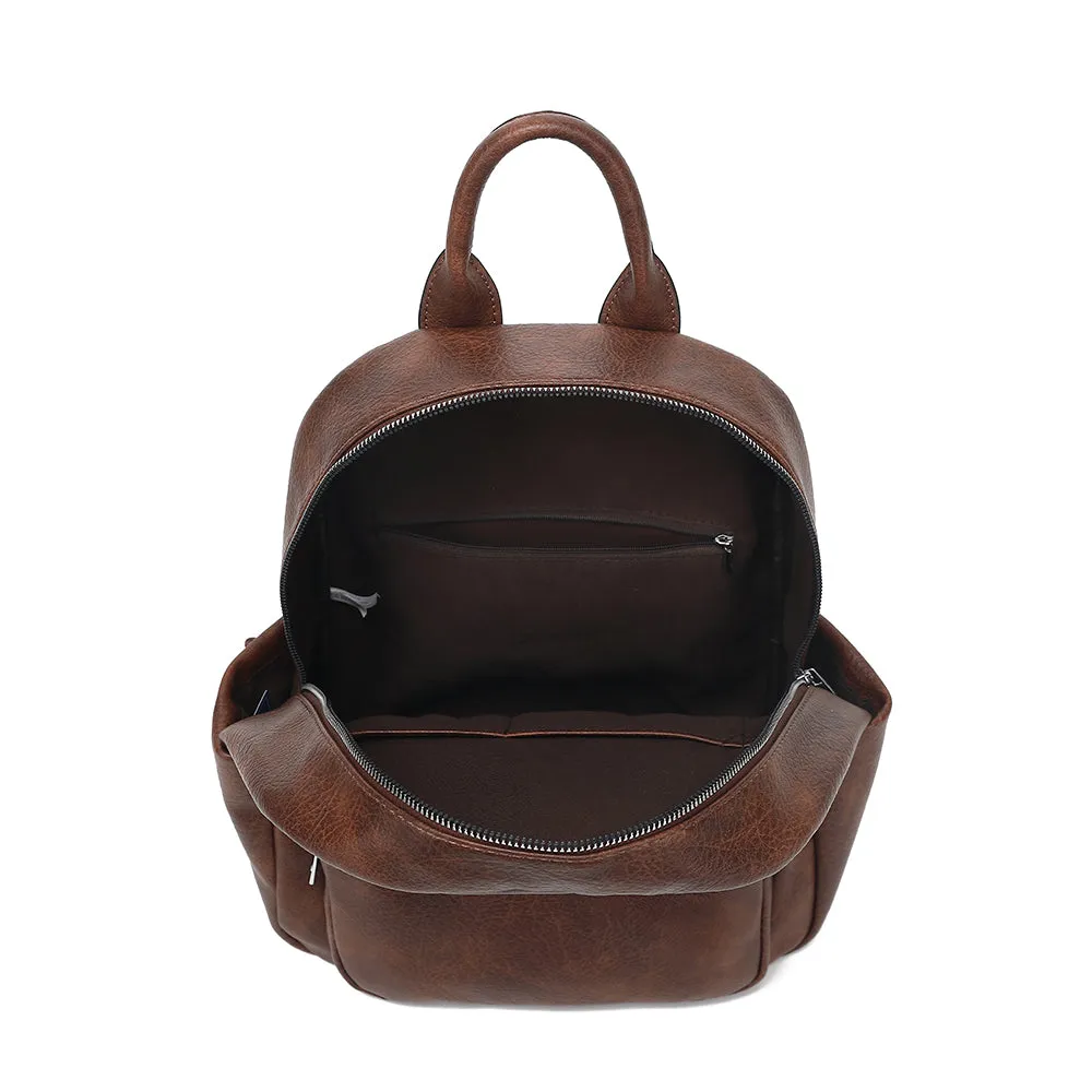 LARGE BACKPACK WITH FRONT AND SIDE POCKETS sold by Charming Charlie product image thumbnail 5