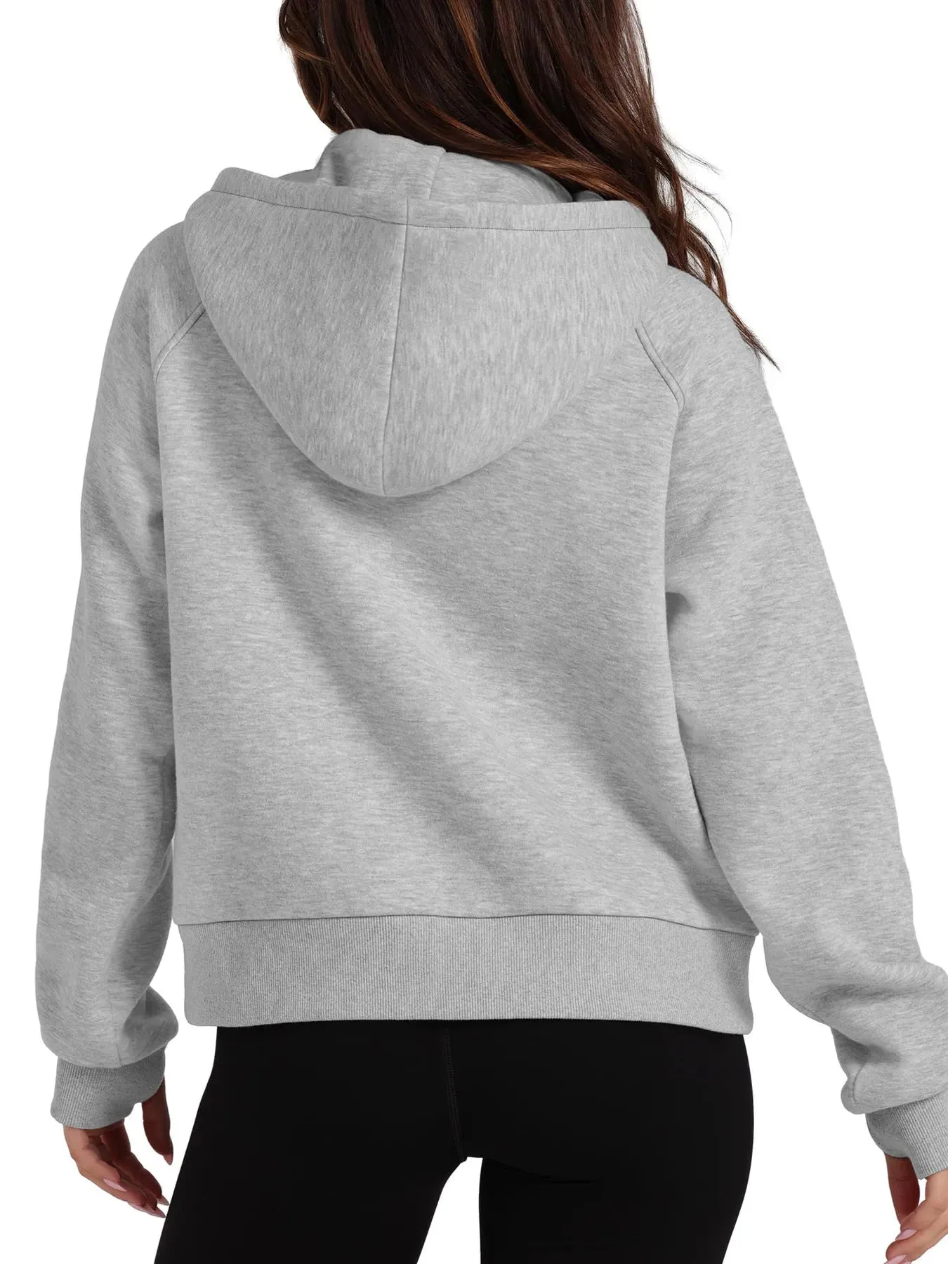 Half-Zip Hoodie with Kangaroo Pocket sold by Charming Charlie product image thumbnail 4
