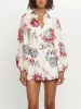Floral Print Long Sleeve Romper sold by Charming Charlie
