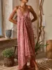 Printed Halter Neck Maxi Cami Dress sold by Charming Charlie