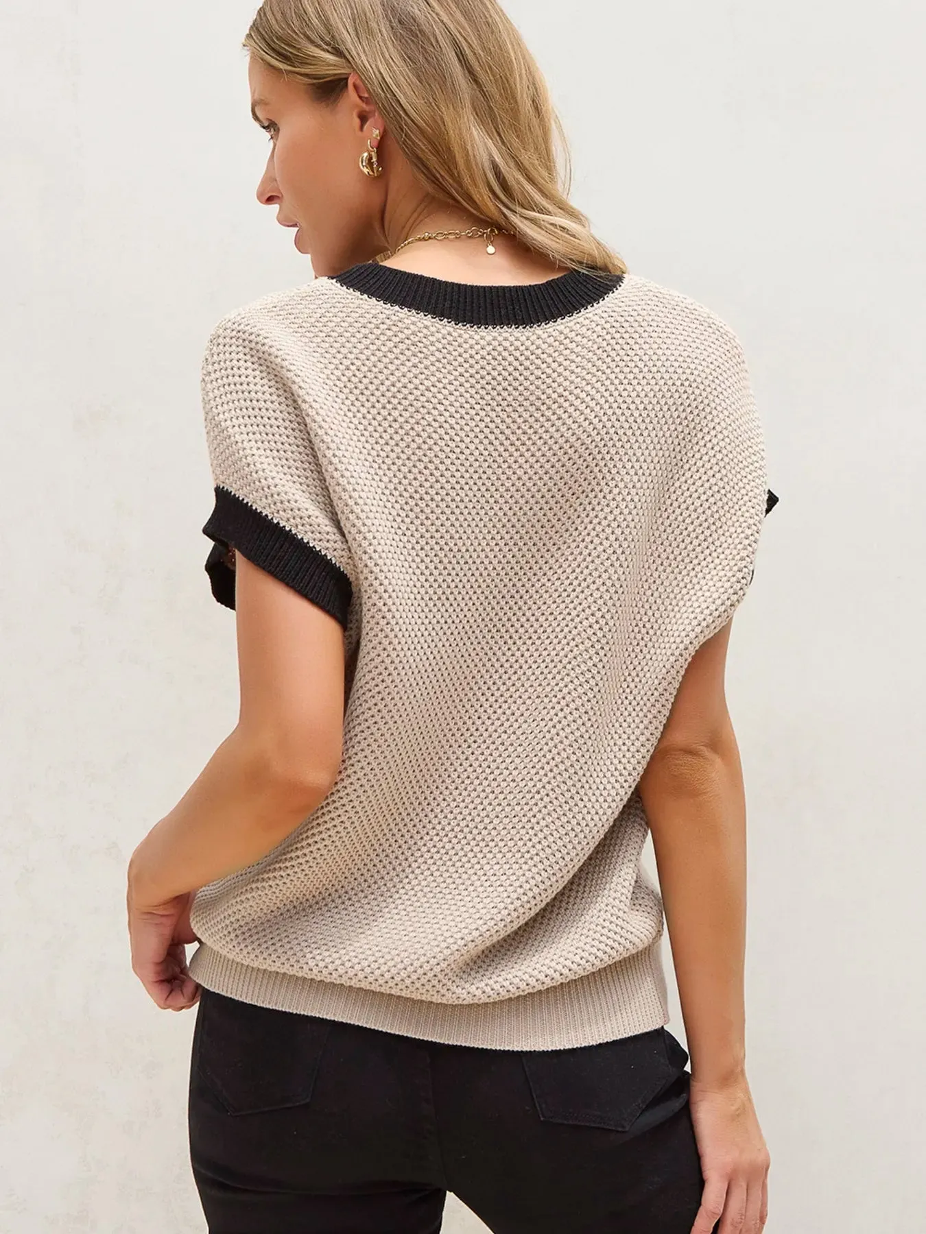 Howdy Cowboy Hat Embroidered Short Sleeve Sweater sold by Charming Charlie product image thumbnail 3