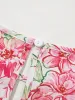 Floral Print Keyhole Neck Blouse sold by Charming Charlie