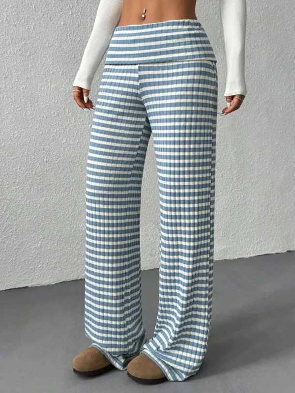 Striped Wide Leg Pants sold by Charming Charlie