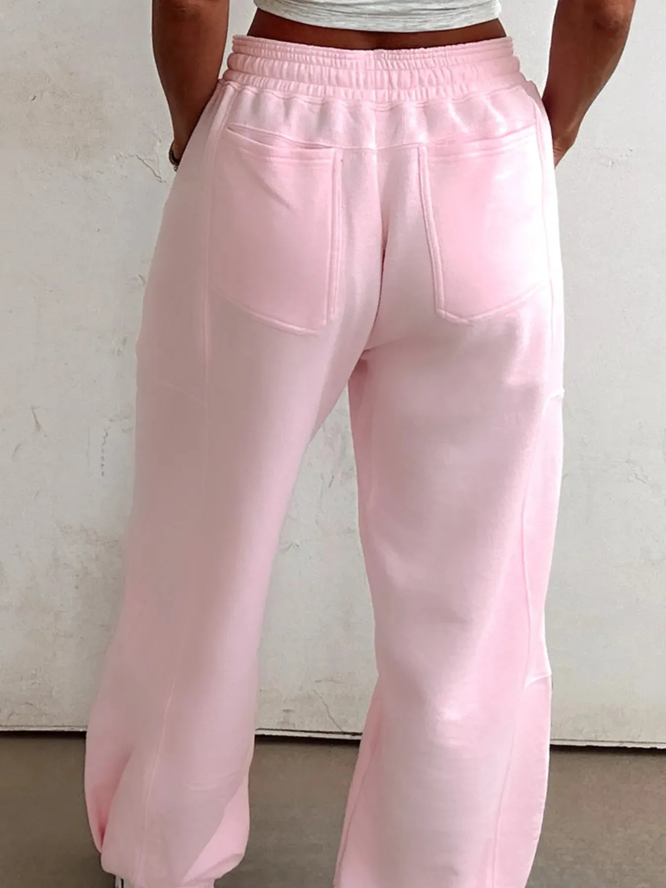 Casual Drawstring Sweatpants sold by Charming Charlie product image thumbnail 4