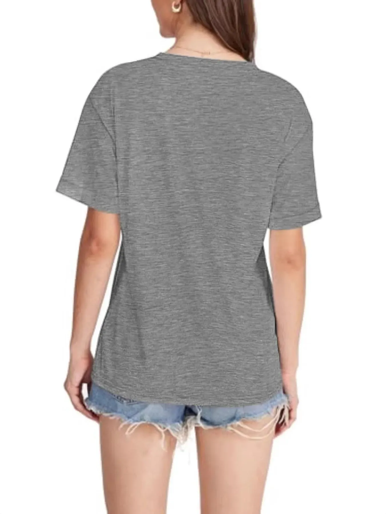V-Neck Pocket T-Shirt sold by Charming Charlie product image thumbnail 5