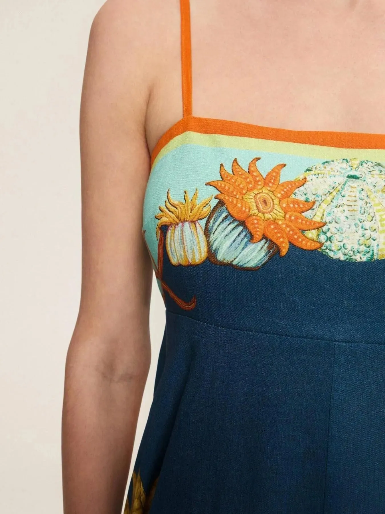 Printed Cami Midi Dress with Pockets sold by Charming Charlie product image thumbnail 5