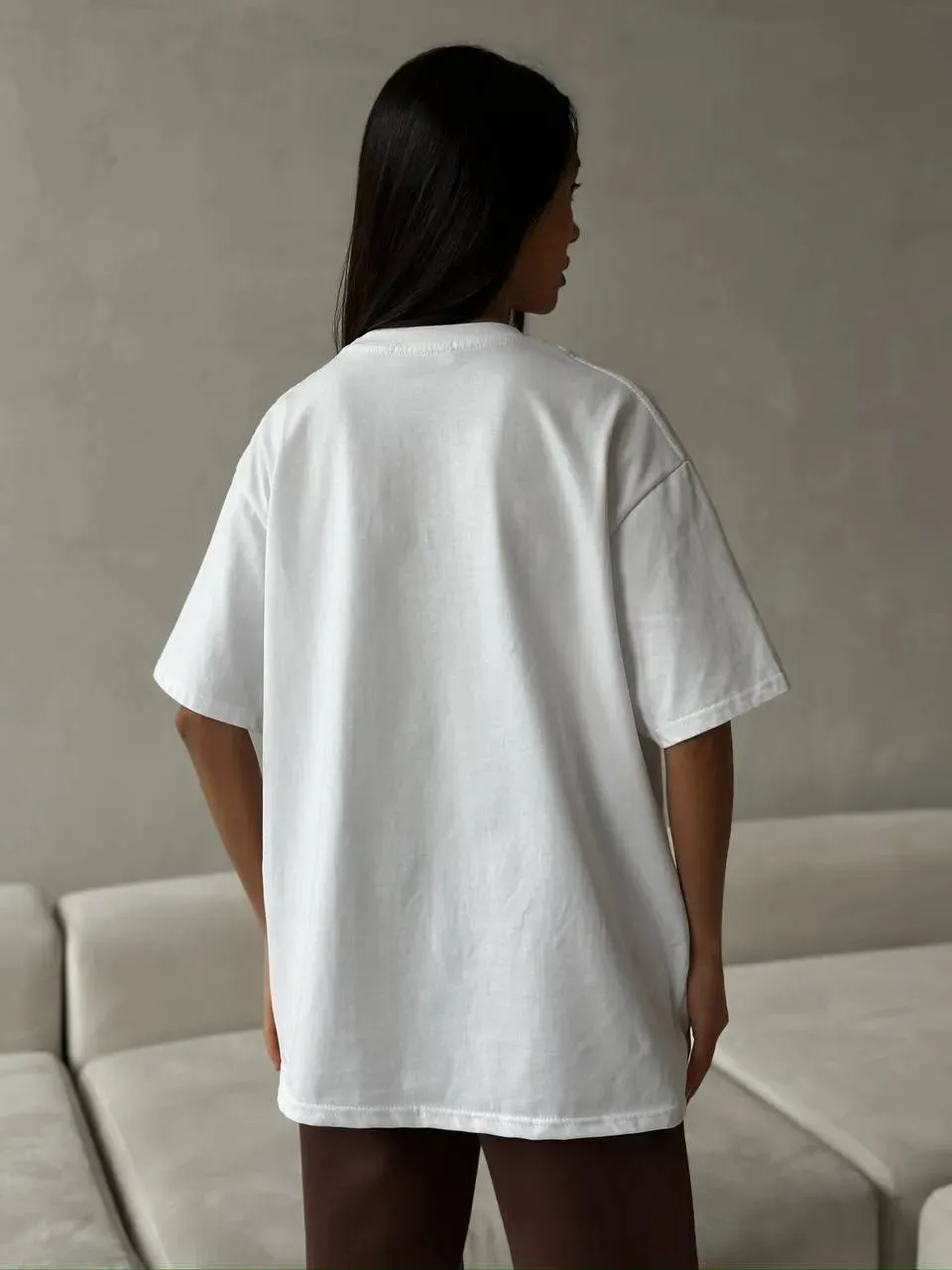 Bow Round Neck Oversized T-Shirt sold by Charming Charlie product image thumbnail 2