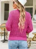 Buttoned Front Openwork Cardigan sold by Charming Charlie