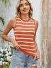 Striped Round Neck Tank sold by Charming Charlie