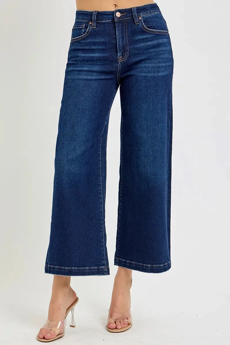 RISEN High Rise Crop Wide Jeans sold by Charming Charlie product image thumbnail 2
