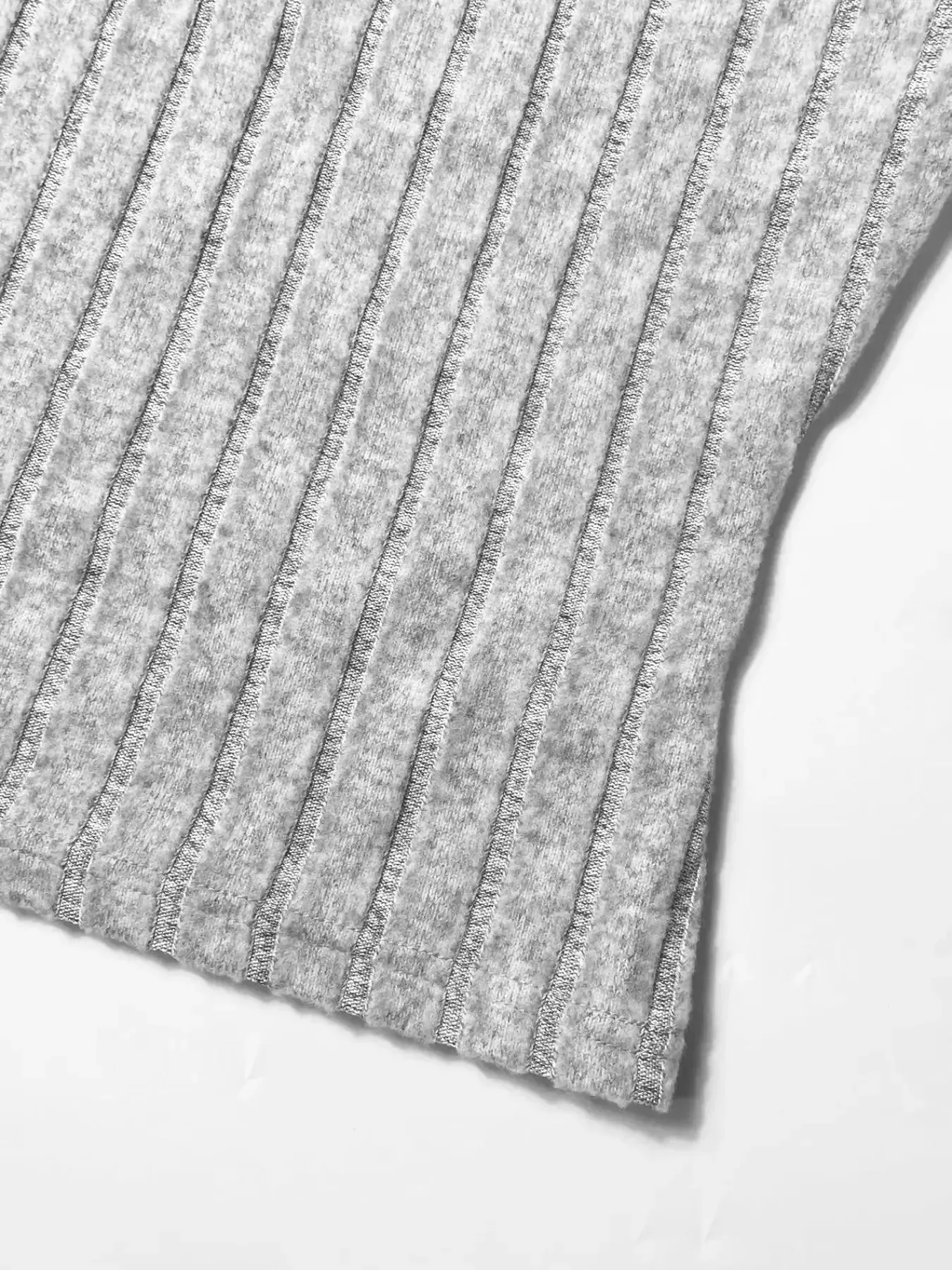 Ribbed Knit Crop Top and Wide Leg Pants Set sold by Charming Charlie product image thumbnail 3