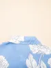 Floral Print Button Up Pleated Detail Puff Sleeve Shirt sold by Charming Charlie