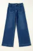 Wide Leg Pocketed High Waist Jeans sold by Charming Charlie