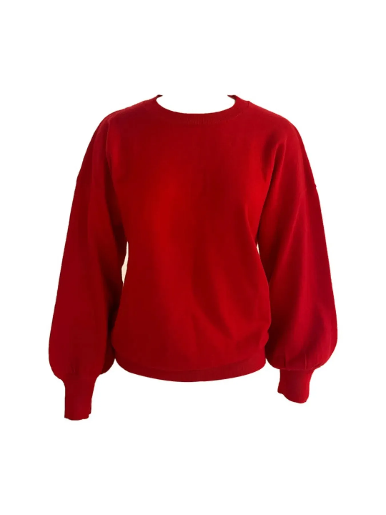 Oversized Round Neck Long Sleeve Knit Top sold by Charming Charlie product image thumbnail 2