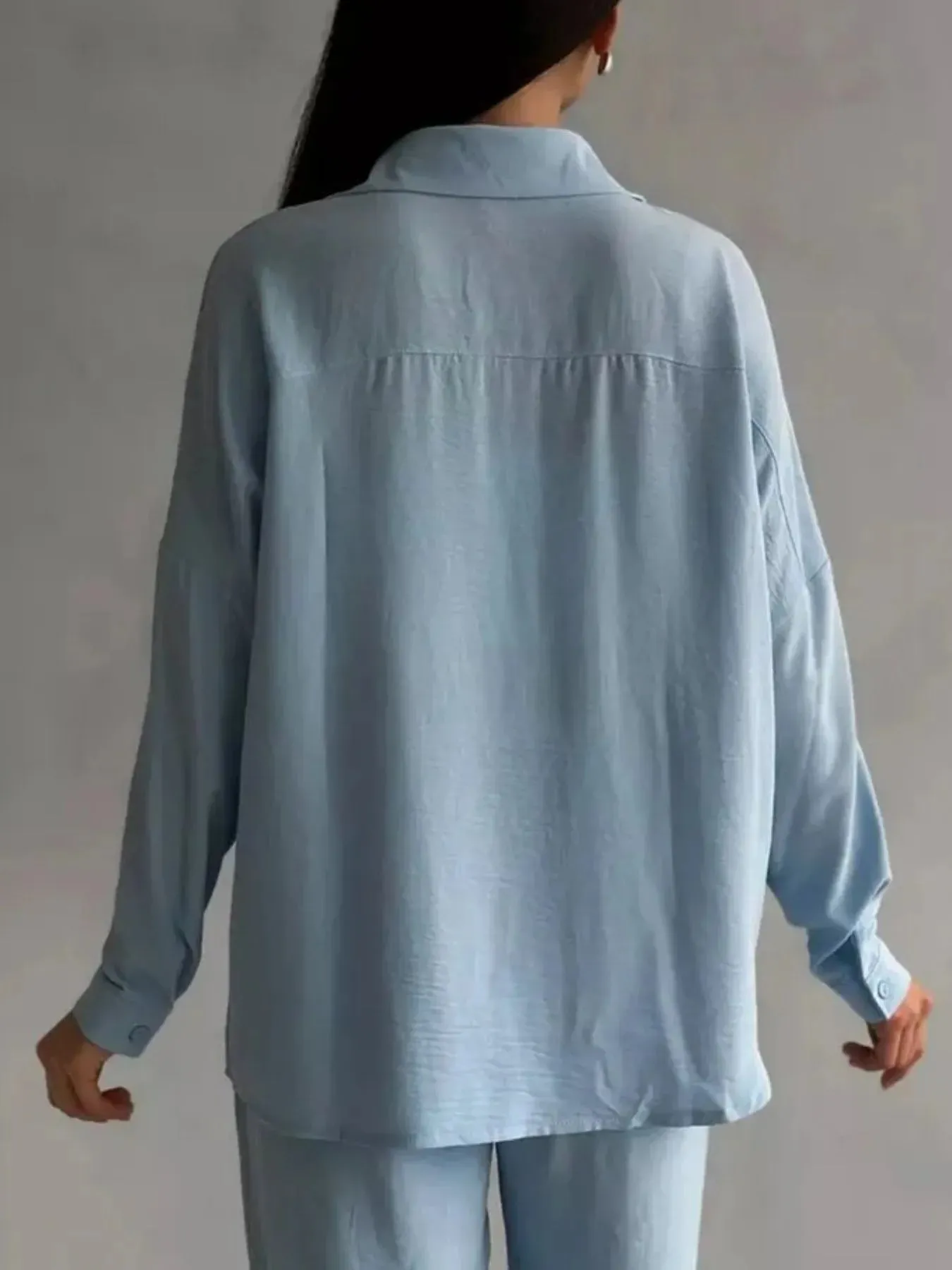 Button Up Long Sleeve Shirt and Pants Set sold by Charming Charlie product image thumbnail 3