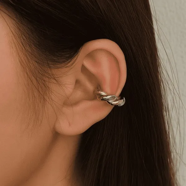 Braided Metal Ear Cuff sold by Charming Charlie product image thumbnail 2