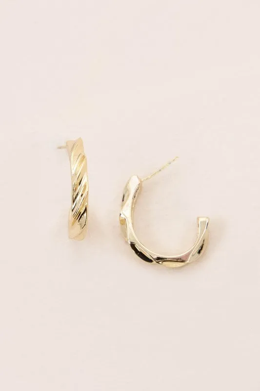 Samos Hoop Earrings sold by Charming Charlie