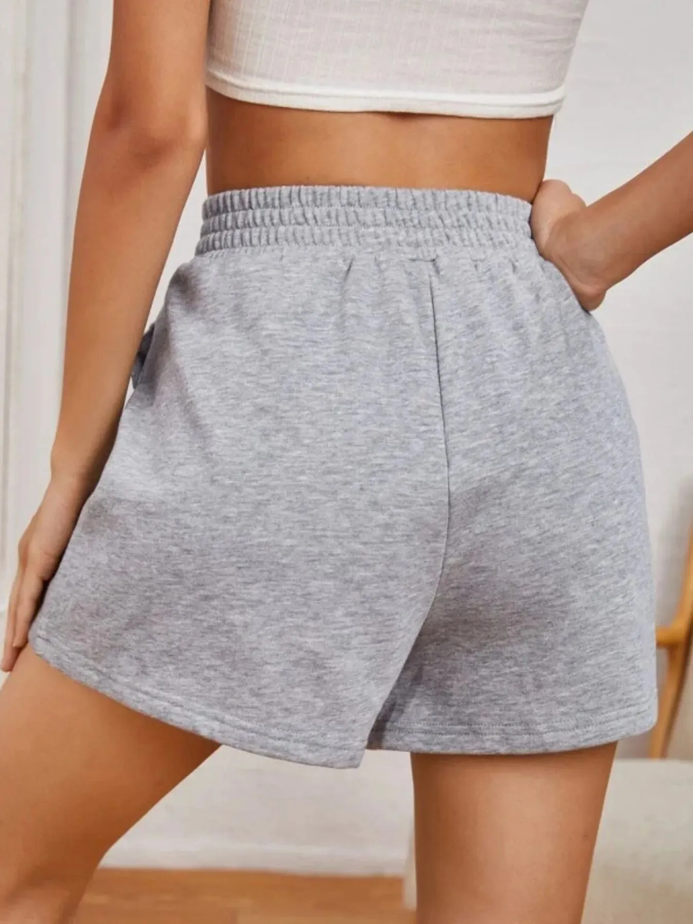 Elastic Waist Shorts with Pockets sold by Charming Charlie product image thumbnail 3